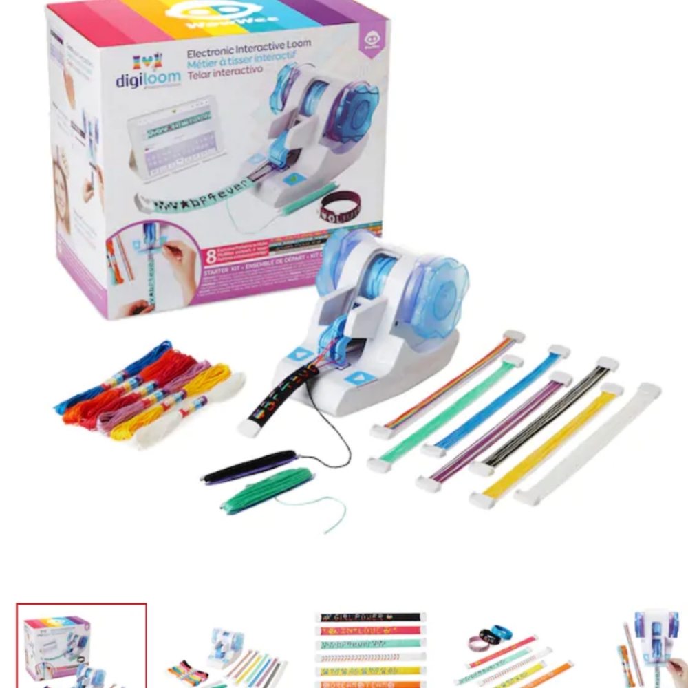 Digiloom electronic interactive loom